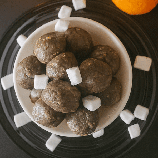 Buckwheat Sesame Dumplings